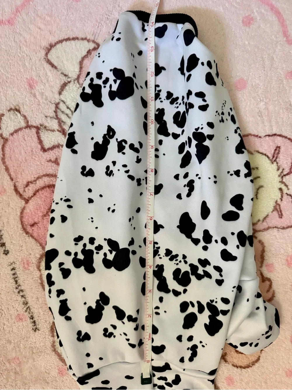 Cute Pet Dalmatian Costume Onesie - Black & White